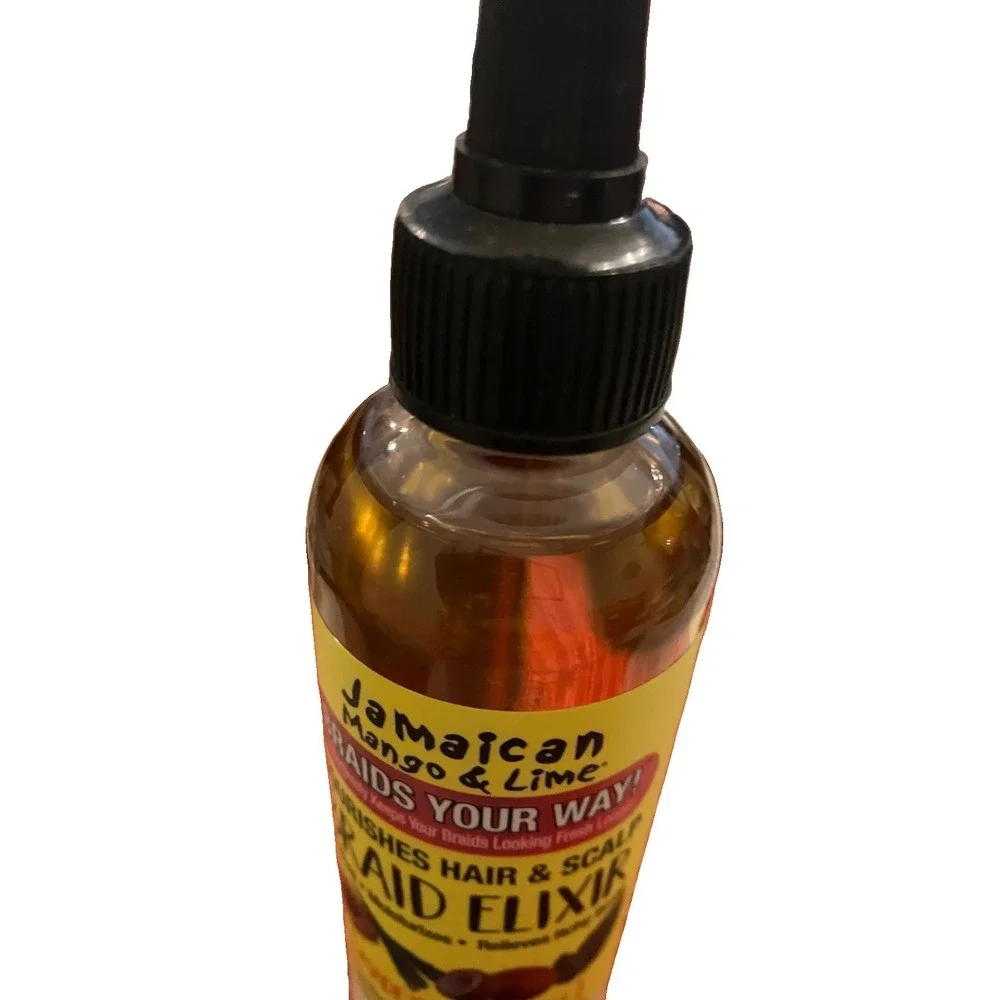 Jamaican Mango & Lime Braid Elixir Anti-Frizz Treatment 4 oz Soothes